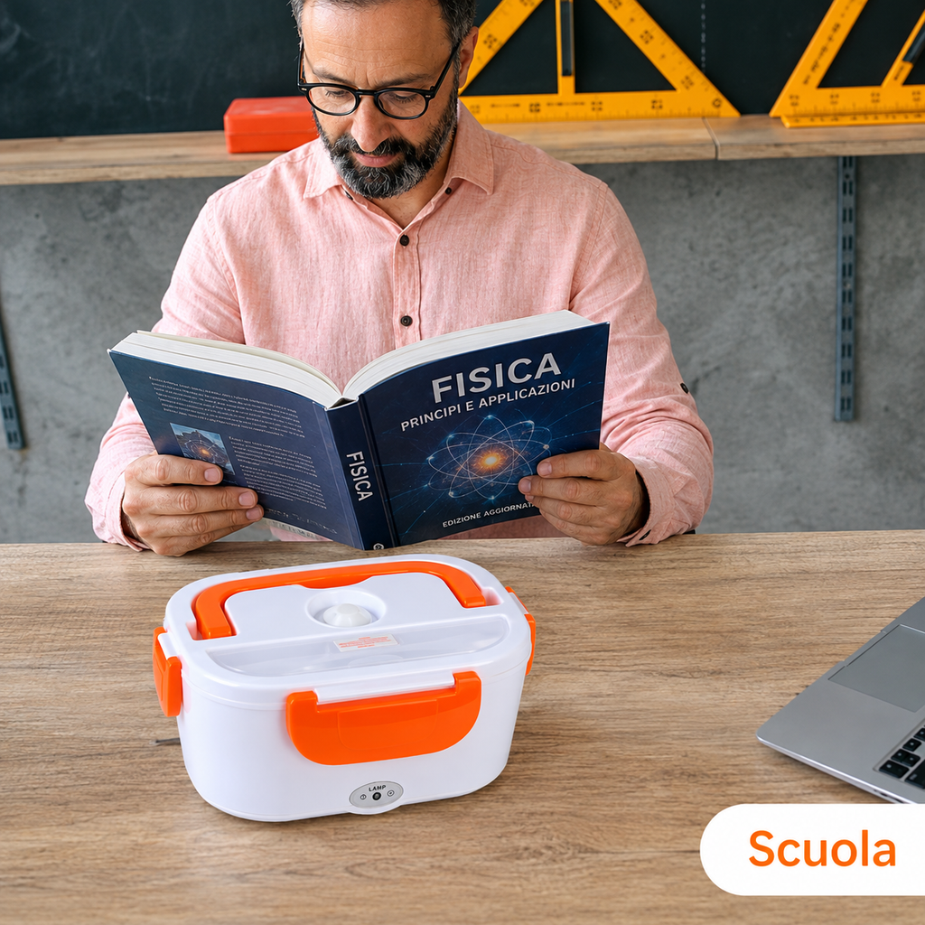 Heatbox® Il tuo pranzo caldo. Anche quando non hai un microonde.